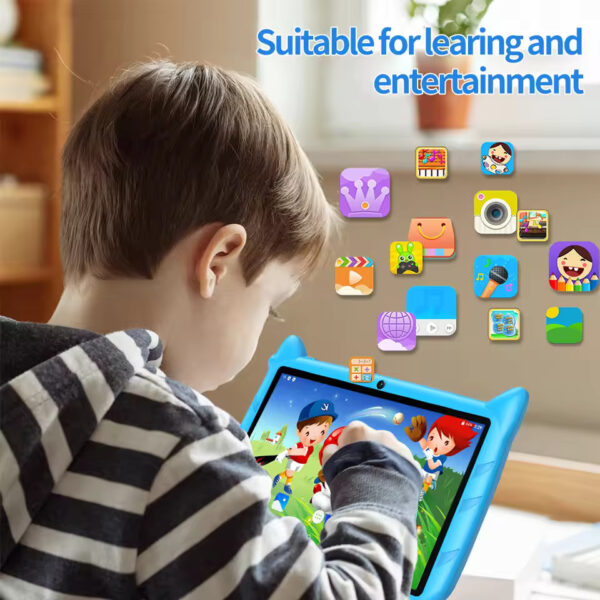 BDF 7" Kids Tablet – Android 13, 4GB RAM, 64GB ROM, 1TB Expandable, 5G WiFi, Dual Camera & 4000mAh Battery | Perfect Gift for Children! - Image 5