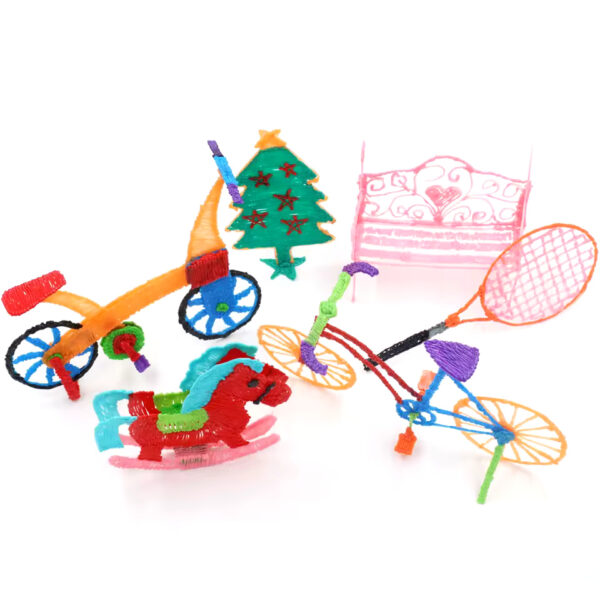 Colored PLA Filament Refill for 3D Printing Pen – Safe, Smoke-Free & Flexible | 36M 50M 100M 150M 200M for Kids & Creative Projects - Image 2