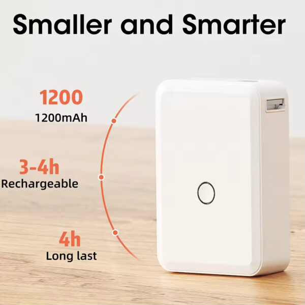 Niimbot D110 Mini Thermal Label Printer – Inkless, Portable & Self-Adhesive | Perfect Sticker & Label Maker - Image 6