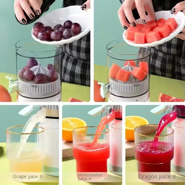 1PC USB Rechargeable Electric Juicer – Wireless Citrus Lemon Juicer & Fruit Blender | Automatic Fresh Juice Maker - Image 2