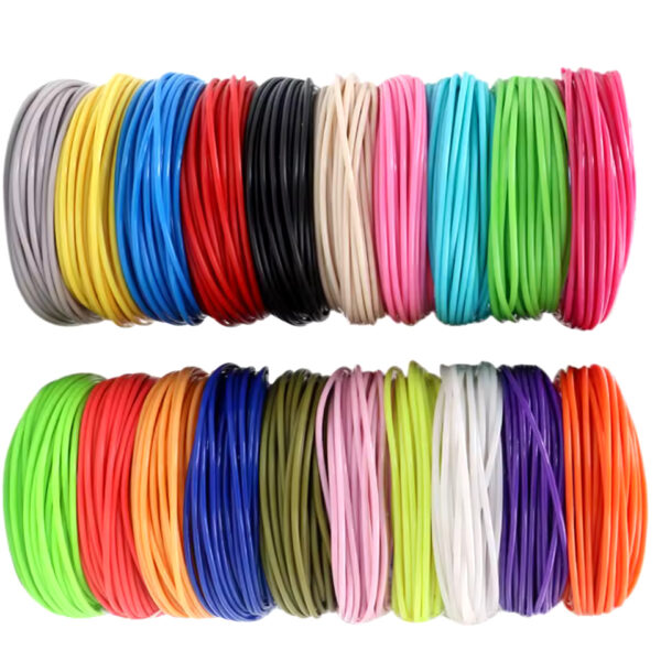 Colored PLA Filament Refill for 3D Printing Pen – Safe, Smoke-Free & Flexible | 36M 50M 100M 150M 200M for Kids & Creative Projects - Image 4